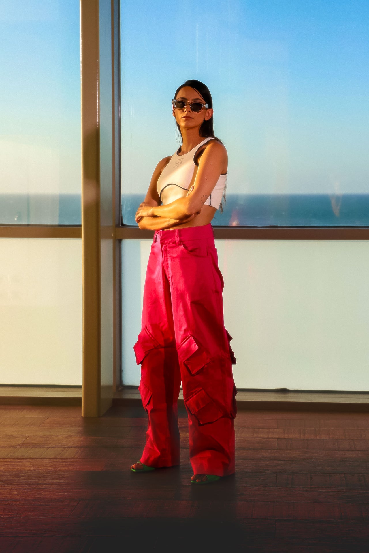 The Fuchsia Cargo Pant